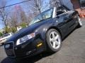 Brilliant Black 2007 Audi A4 3.2 quattro Cabriolet