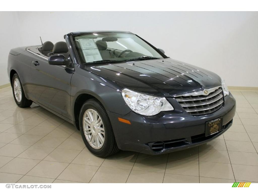 2008 Sebring Touring Convertible - Modern Blue Pearl / Dark Slate Gray/Light Slate Gray photo #1