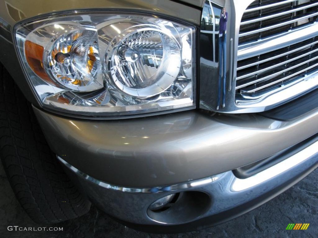 2008 Ram 1500 Big Horn Edition Quad Cab - Light Khaki Metallic / Medium Slate Gray photo #4