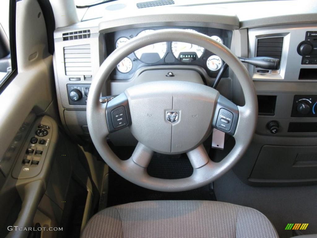 2008 Ram 1500 Big Horn Edition Quad Cab - Light Khaki Metallic / Medium Slate Gray photo #18