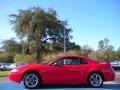 2002 Torch Red Ford Mustang GT Coupe  photo #2