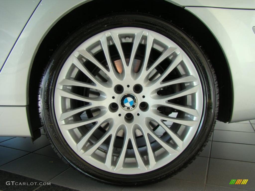 2008 7 Series 750Li Sedan - Titanium Silver Metallic / Black photo #3