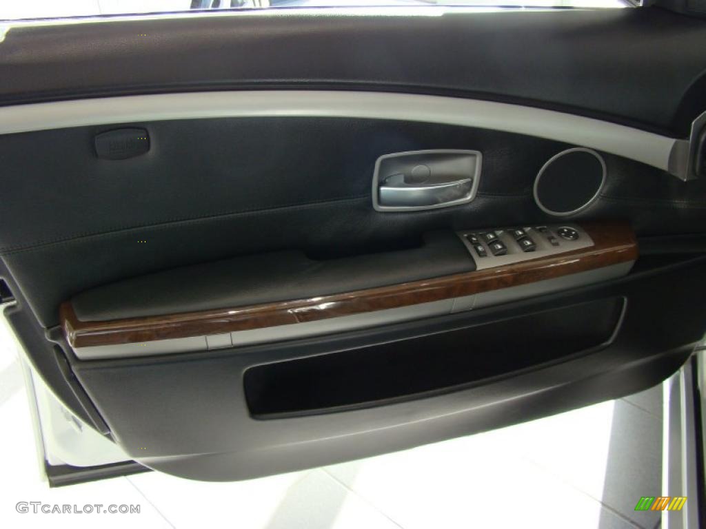 2008 7 Series 750Li Sedan - Titanium Silver Metallic / Black photo #4