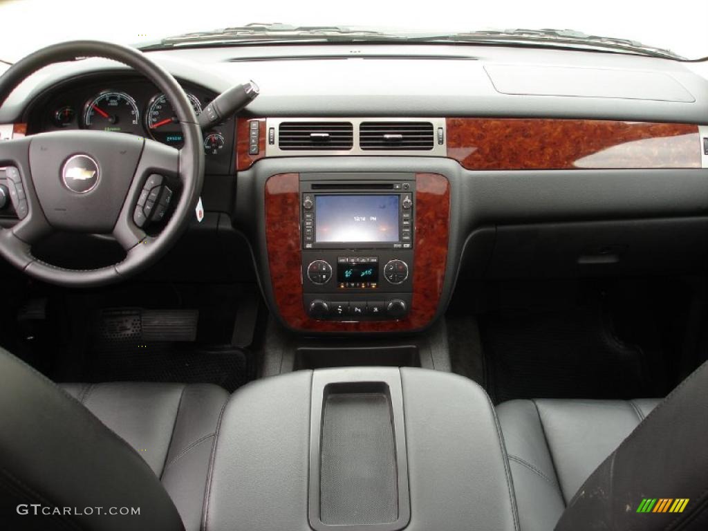 2009 Tahoe Hybrid 4x4 - Blue Granite Metallic / Ebony photo #13