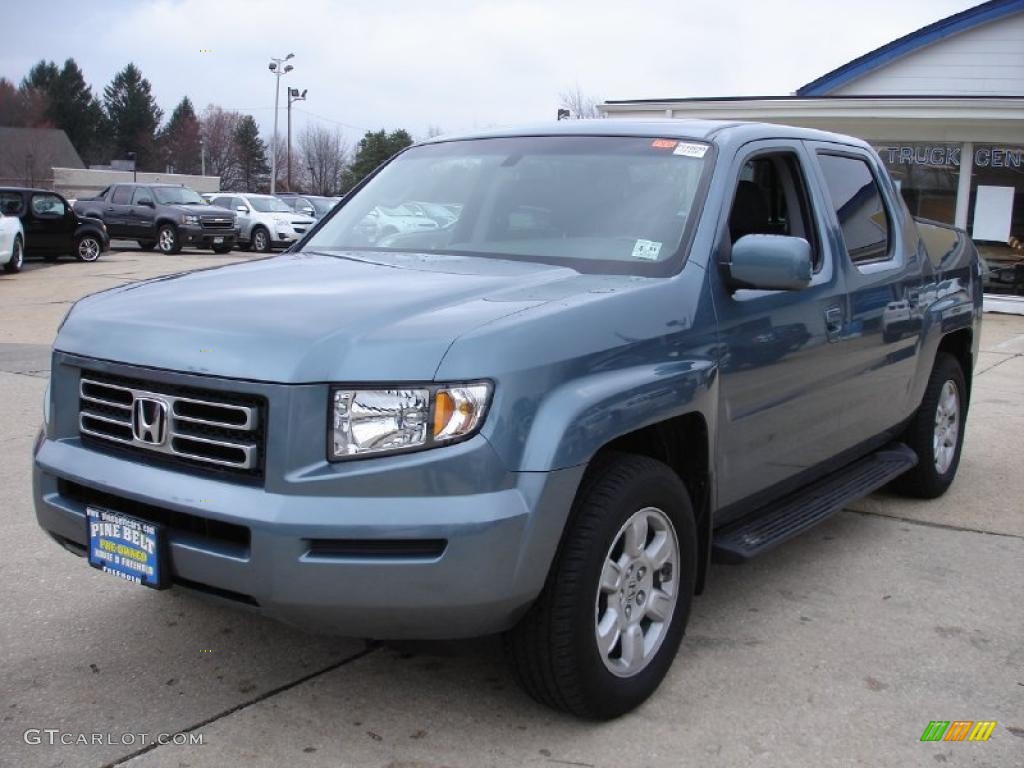 2007 Ridgeline RTL - Steel Blue Metallic / Gray photo #1