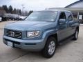 2007 Steel Blue Metallic Honda Ridgeline RTL  photo #1