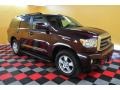 Cassis Red Pearl 2008 Toyota Sequoia SR5 4WD