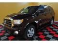 2008 Cassis Red Pearl Toyota Sequoia SR5 4WD  photo #3