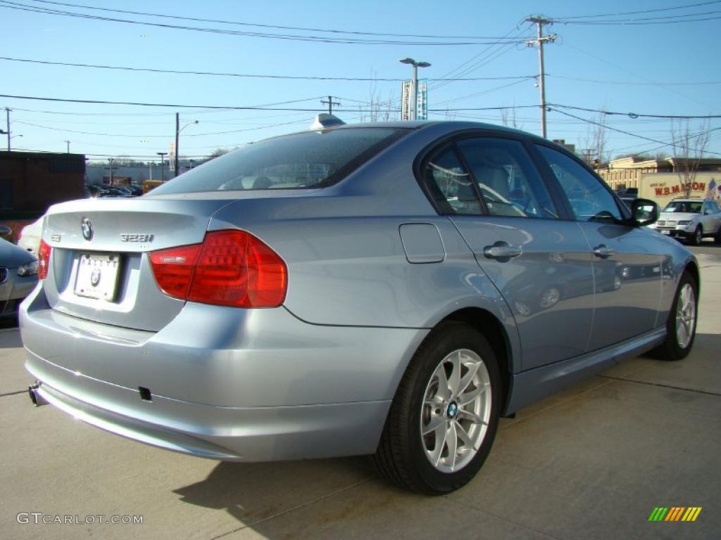 2010 3 Series 328i xDrive Sedan - Blue Water Metallic / Gray Dakota Leather photo #4