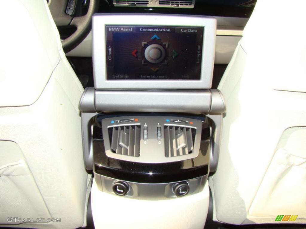 2008 7 Series 750Li Sedan - Ruby Black Metallic / Cream Beige photo #12