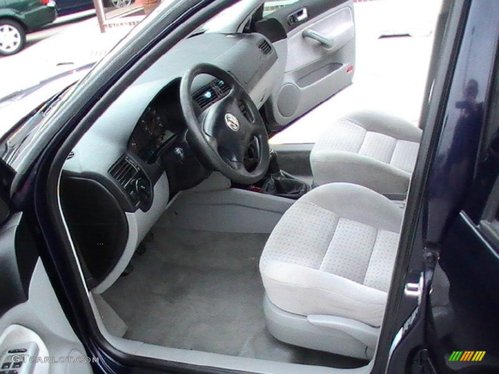 1999 Jetta GLS Sedan - Atlantic Blue Mica / Grey photo #2