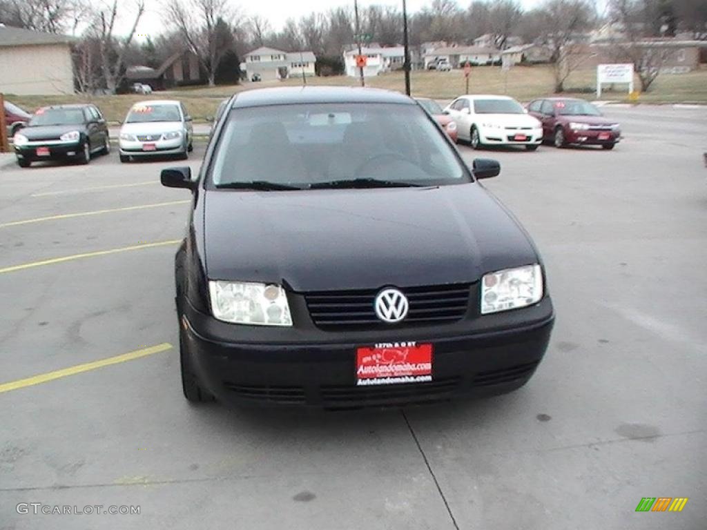 1999 Jetta GLS Sedan - Atlantic Blue Mica / Grey photo #3