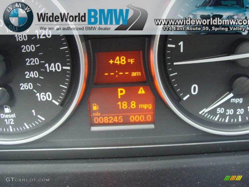 2009 3 Series 335d Sedan - Alpine White / Beige photo #15