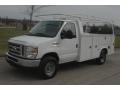 Oxford White - E Series Cutaway E350 Commercial Utility Truck Photo No. 14