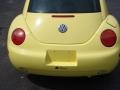 2001 Yellow Volkswagen New Beetle GLX 1.8T Coupe  photo #2