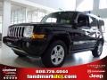 2010 Brilliant Black Crystal Pearl Jeep Commander Limited  photo #1