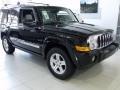 2010 Brilliant Black Crystal Pearl Jeep Commander Limited  photo #4