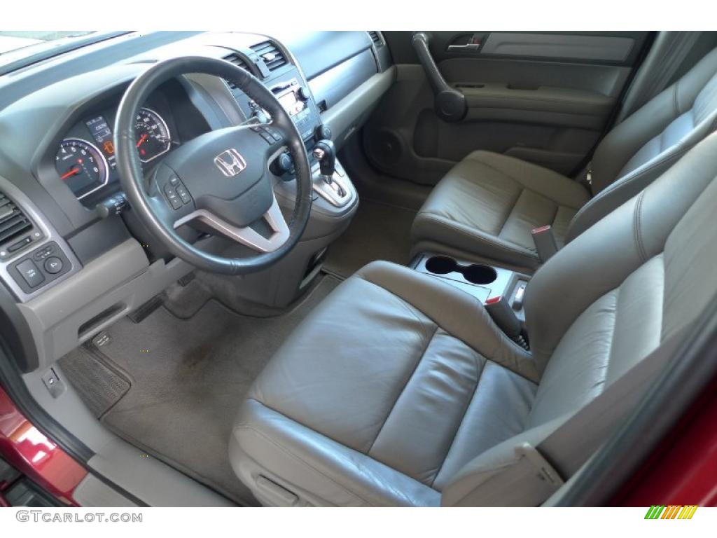 2008 CR-V EX-L 4WD - Tango Red Pearl / Gray photo #6