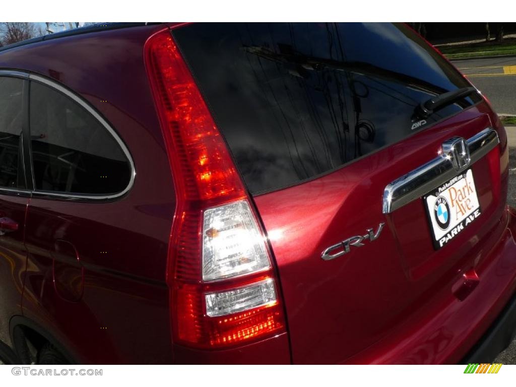 2008 CR-V EX-L 4WD - Tango Red Pearl / Gray photo #15