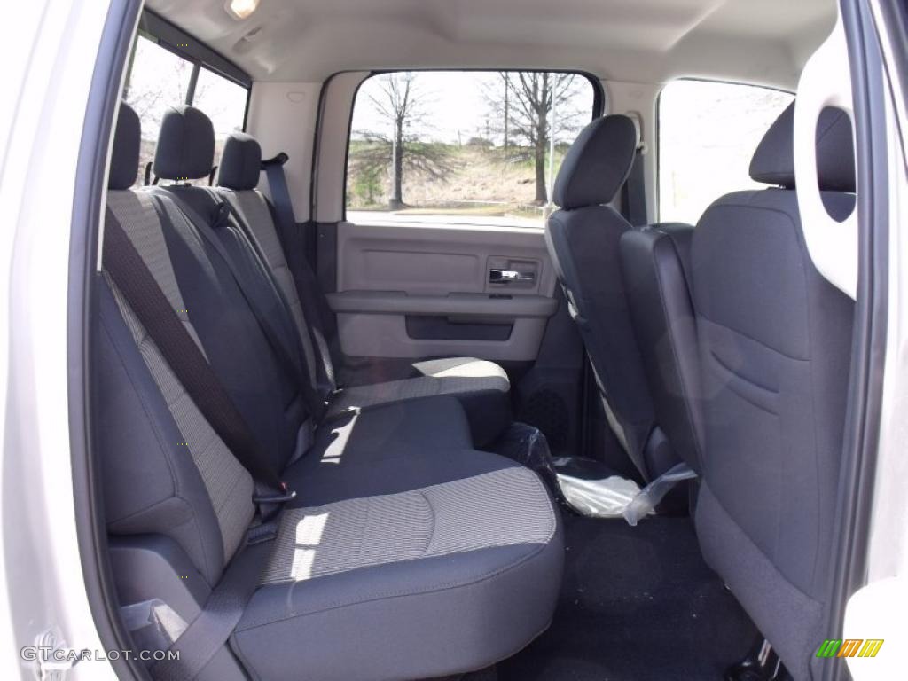 2010 Ram 1500 Big Horn Crew Cab - Light Graystone Pearl / Dark Slate/Medium Graystone photo #10