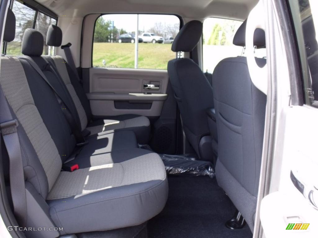 2010 Ram 1500 Big Horn Crew Cab - Light Graystone Pearl / Dark Slate/Medium Graystone photo #10