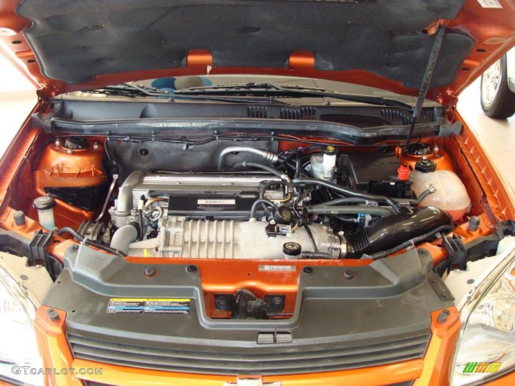 2007 Cobalt SS Supercharged Coupe - Sunburst Orange Metallic / Ebony photo #19