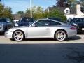 2005 Arctic Silver Metallic Porsche 911 Carrera Coupe  photo #2