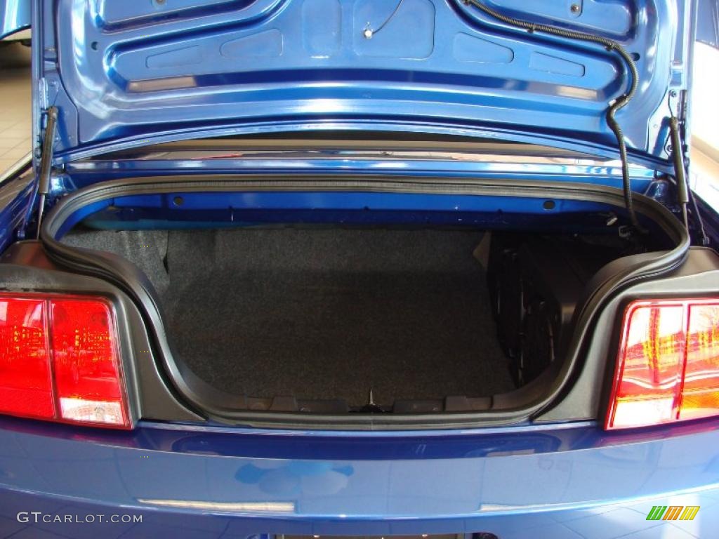 2007 Mustang GT Premium Convertible - Vista Blue Metallic / Dark Charcoal photo #21