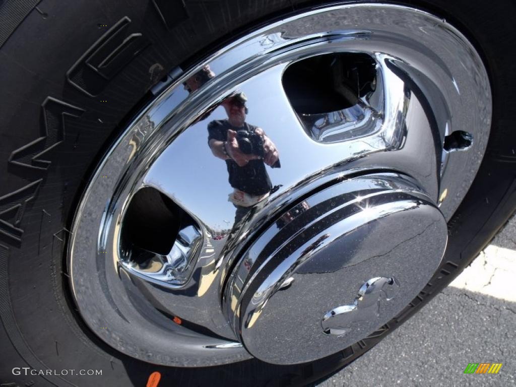 2010 Ram 3500 Laramie Crew Cab 4x4 Dually - Brilliant Black Crystal Pearl / Dark Slate photo #5