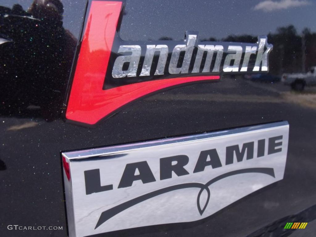 2010 Ram 3500 Laramie Crew Cab 4x4 Dually - Brilliant Black Crystal Pearl / Dark Slate photo #10