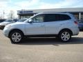 2008 Silver Blue Hyundai Santa Fe Limited  photo #3