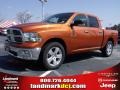 2010 Mango Tango Pearl Dodge Ram 1500 Big Horn Crew Cab  photo #1