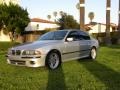 2003 Titanium Silver Metallic BMW 5 Series 540i Sedan  photo #20