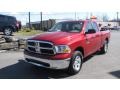 2009 Inferno Red Crystal Pearl Dodge Ram 1500 SLT Quad Cab 4x4  photo #2