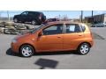 2007 Spicy Orange Chevrolet Aveo 5 LS Hatchback  photo #1