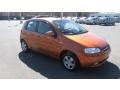 Spicy Orange - Aveo 5 LS Hatchback Photo No. 4