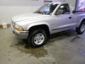 2001 Bright Silver Metallic Dodge Dakota SLT Regular Cab 4x4  photo #3