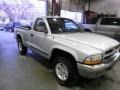 2001 Bright Silver Metallic Dodge Dakota SLT Regular Cab 4x4  photo #9