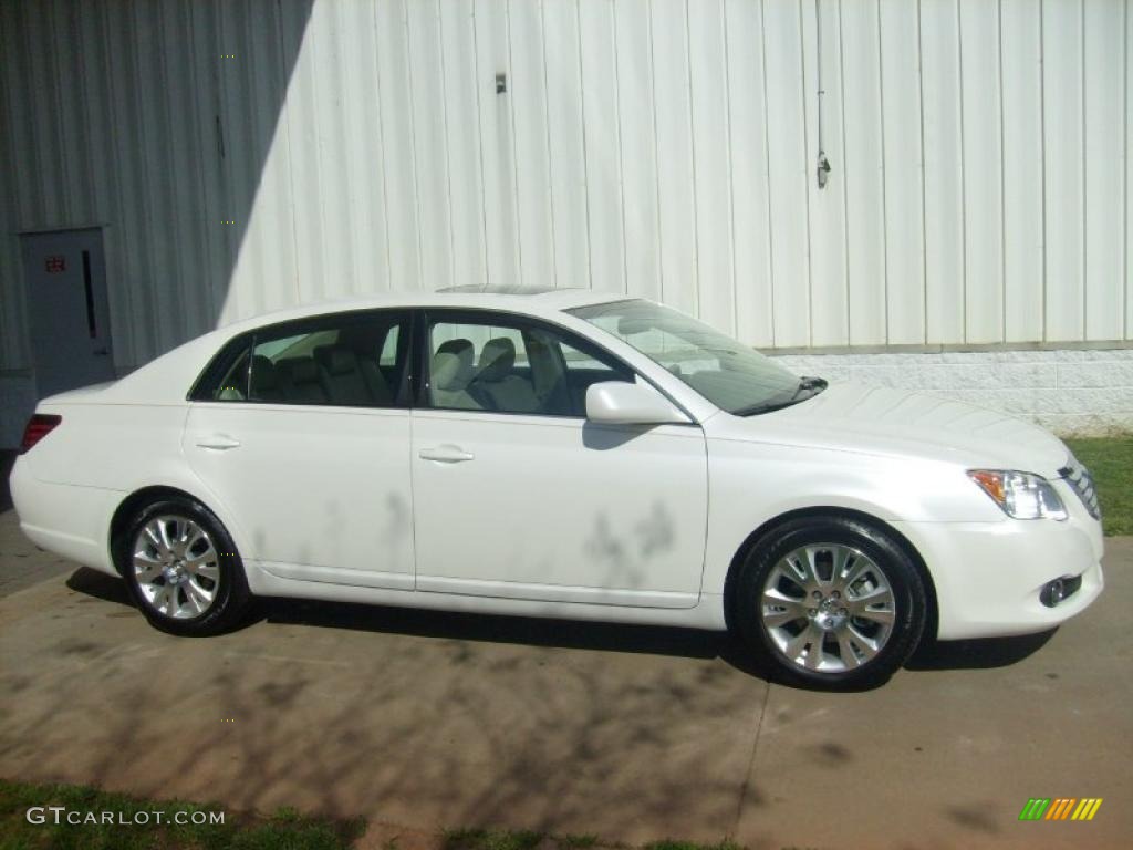 2009 Avalon XLS - Blizzard White Pearl / Ivory photo #1