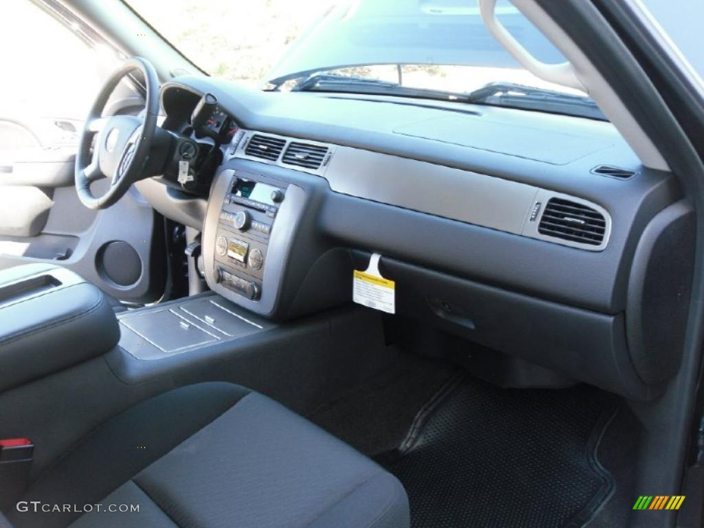 2010 Sierra 1500 SLE Extended Cab 4x4 - Onyx Black / Ebony photo #19