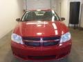 2010 Inferno Red Crystal Pearl Dodge Avenger SXT  photo #10