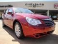 2010 Inferno Red Crystal Pearl Chrysler Sebring Limited Sedan  photo #1