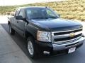 2010 Black Chevrolet Silverado 1500 LT Extended Cab 4x4  photo #7