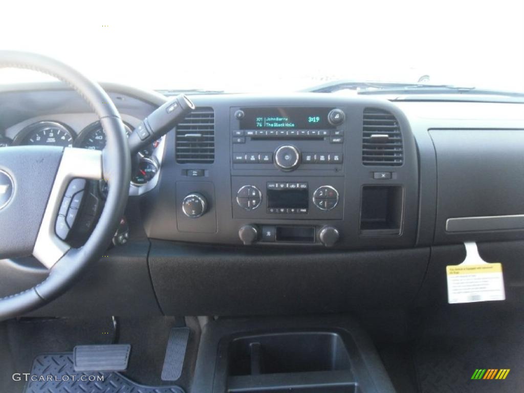 2010 Silverado 1500 LT Extended Cab 4x4 - Black / Ebony photo #16