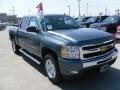 2010 Blue Granite Metallic Chevrolet Silverado 1500 LT Crew Cab 4x4  photo #7