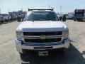 2010 Summit White Chevrolet Silverado 3500HD Work Truck Crew Cab 4x4 Dually  photo #6