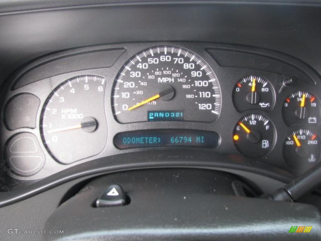2005 Silverado 1500 LS Crew Cab 4x4 - Dark Gray Metallic / Dark Charcoal photo #12