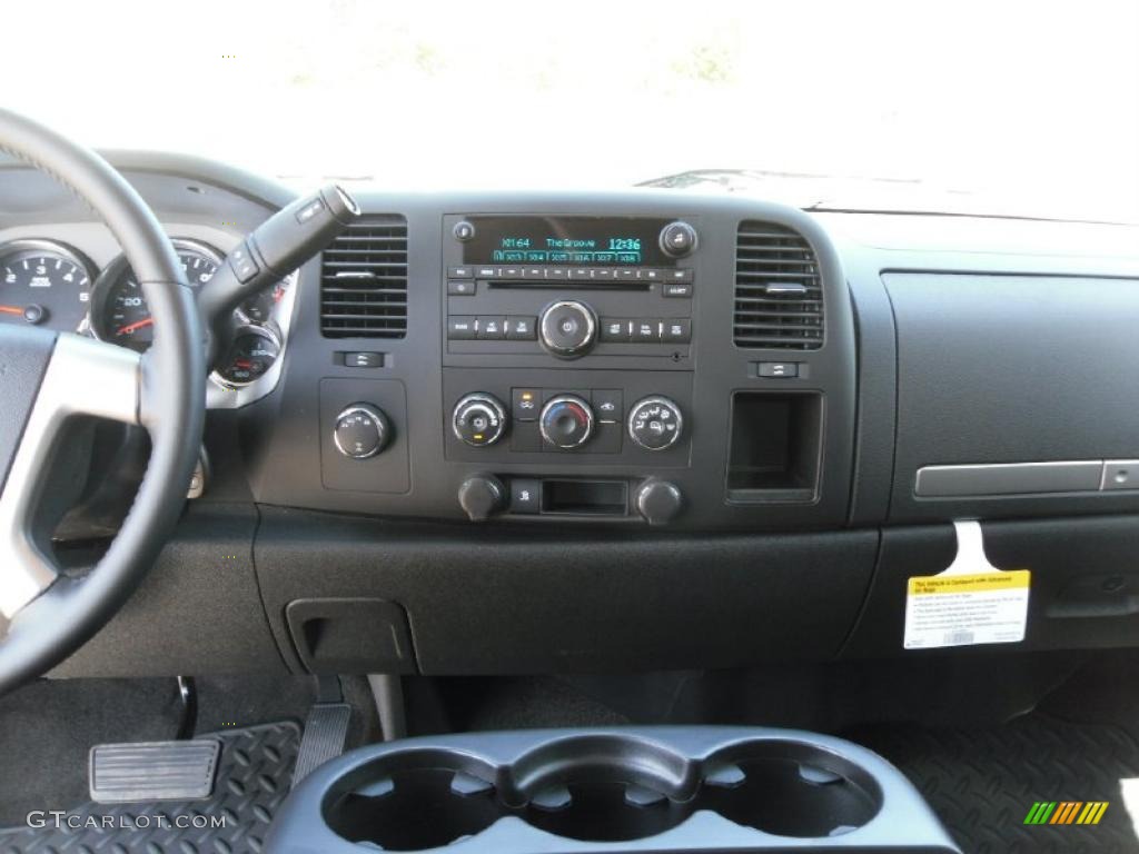 2010 Silverado 1500 LT Extended Cab 4x4 - Black / Ebony photo #16