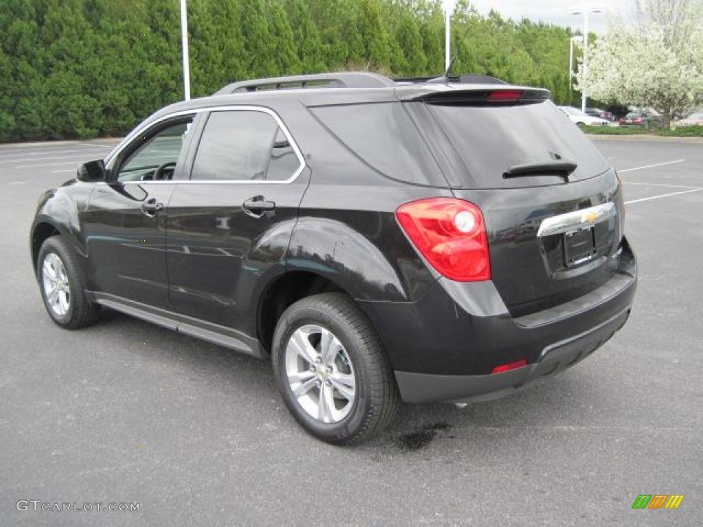 2010 Equinox LT - Black Granite Metallic / Jet Black photo #3