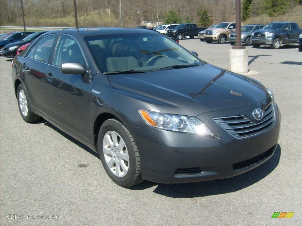 2008 Camry Hybrid - Magnetic Gray Metallic / Ash photo #1